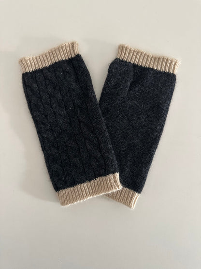 Cashmere Fingerless Mittens