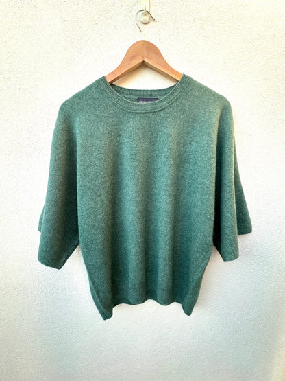 Cashmere/Wool Relaxed T-Shirt.