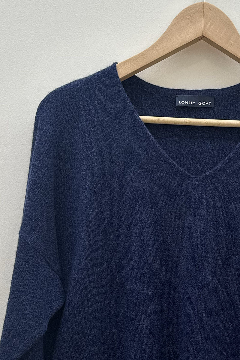 Cashmere V Neck Jumper