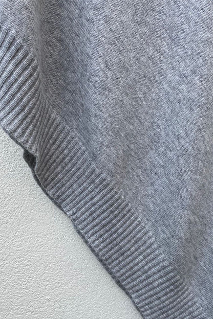 Cashmere/Wool Poncho