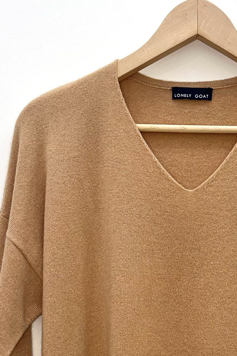 Cashmere V Neck Jumper
