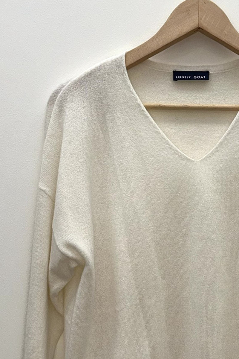 Cashmere V Neck Jumper