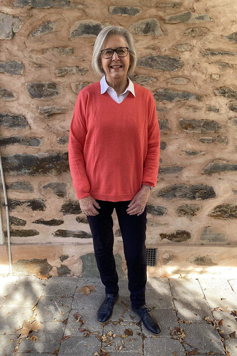 Cashmere V Neck Jumper